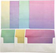 Letter Writing Paper - Lined Stationary Paper and Envelope Set - Letter picture