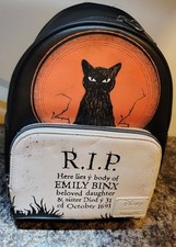 Disney Loungefly Hocus Pocus Emily Binx Cat Mini Backpack picture