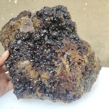 19.2LB Natural Fanta Spessartine Garnets Smoky Crystal Rare Mineral Specimen picture