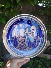 Bavarian Porcelain Plate Weihnachten 1988 High Quality picture