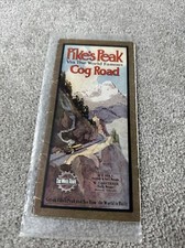 1903 Pike's Peak Cog Road Cog Wheel Railway Route TRAIN BROCHURE C. W. Sells picture
