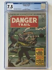 Danger Trail #4 (1951) CGC 7.5 - Infantino Art - Only 4 Graded Higher picture