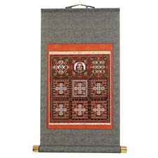 Japanese Hanging Scroll Buddhist painting hanging scroll Vajra Realm Mandala moc picture