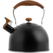 TEDSWAIT XZ-302 Whistling Tea Kettle 2.3 Quart Black picture