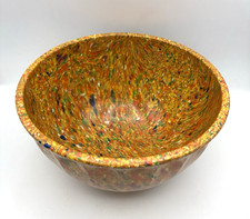 Vintage MCM Boonton Confetti 511C Melamine Mixing Bowl 9.5
