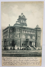 Kingfisher County Courthouse Kingfisher Oklahoma 1907 Antique Postcard picture