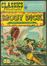 Classics Illustrated #5 VG Moby Dick HRN 71  11th Print VTG Silver Age Comic picture