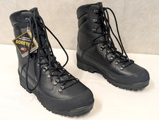 Karrimor SF Cold Wet Weather Black Leather Combat Boots UK 13W - British Army picture