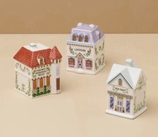 🏠LENOX SPICE VILLAGE - WEST COAST -3 PIECE JAR SET- READY TO SHIP picture