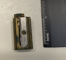 Vintage Old Rare Collectible Brass DUX Adjustable Pencil Sharpener picture