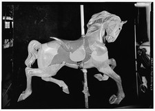 Photo:Glen Echo Maryland 1900s Dentzel Carousel Horse at Glen Echo Park picture