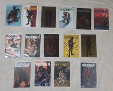 BRZRKR 1-12 variants + foils Complete Set Comic Lot Reeves  BOOM Poetry Madness picture