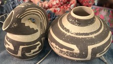 Lot of two Vintage 1970s Southwestern replica studio pottery picture