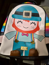 Luv Betsey by Betsey Johnson Disney St. Patrick's Day Mini Backpack Multicolor picture