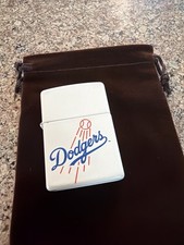 Vintage Zippo Lighter - MLB Baseball - Los Angeles Dodgers Logo picture