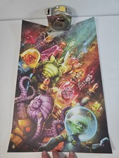 The Outer Space Men Print Poster By Mel Birnkrant 17x11 picture