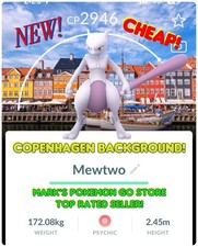 Pokemon Mewtwo GO Fest Copenhagen Background Psystrike Registered/30 Days Go picture