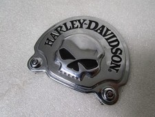 Harley Davidson Chrome Willie G Skull Decorative Medallion 91718-02 picture