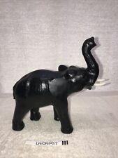 LEATHER MACHE ELEPHANT - Hand Crafted in India - 14