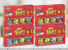 Funko Pop Bitty: The Simpsons Mini Figures 4-Pack – Choose Characters – Mystery picture
