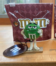 Metal PHB  Green  Miniature M&M Figure Hinged Trinket Figurine picture