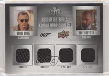 2020 Upper Deck James Bond Villains & Henchmen Daniel Craig Dave Bautista 2y5 picture
