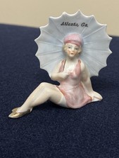 Vintage Art Deco Porcelain Bathing Beauty Figurine Germany 5343 Atlanta GA picture