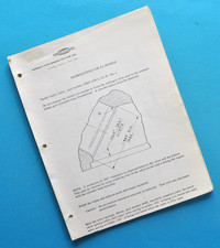 1950s - 1960s Harley Service Bulletin Manual KR KRTT XLRTT Racing Motorcycles picture