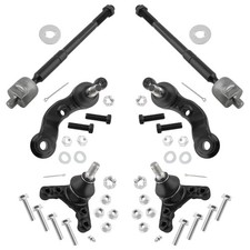 6Pcs Front Suspension Kit, Upper Lower Ball Joint, Inner Tie Rod End, For Toy... picture