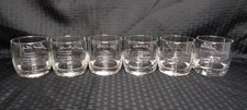 Full Set of 6 Jack Daniel's Master Distiller Series Rocks Glasses Complete 1-6 picture