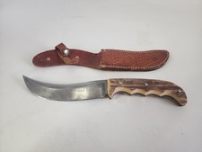 Vintage Othello Anton Wingen Jr Stage Original Trapper Knife W/ Sheath  picture