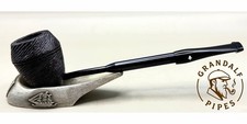 Rare Unsmoked Dr. Grabow CDL Rusticated Briar Metal Filter Pipe NOS 1975-83 picture