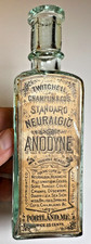 Antique 1880s Twitchell Champlin Neuralgic Anodyne Bottle Label Portland Maine picture