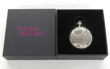 Tales of Xillia 2 Silver Pocket Watch Vintage Collectible 6x4.5cm picture