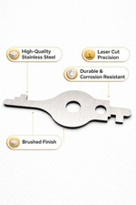 ADD-O-BANK KEY - Original Replica - Includes Instructions - Stainless FREE GIFT picture