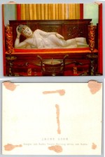 Continental Shanghai Jade Buddha Temple Reclining White Jade Buddha Postcard picture