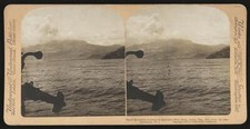 One of the terrible eruptions of destructive Mont Pel�e, during May 1 Old Photo picture