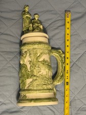 Vintage Green Beer Stein picture
