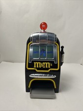 M&M's World Slot Machine Chocolate Candy Dispenser LCD Screen Sounds & Lights picture