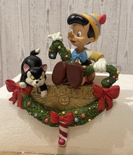 Rare Retired Vintage 2001 Disney Pinocchio Garland Stocking Holder picture