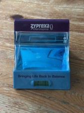 Vtg Zyprexa Olanzapine Pharmaceutical Promo Desktop Level Display Clock picture
