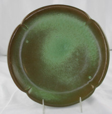 Frankoma Prarie Green Round Plate 10 1/4