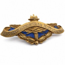 RARE 10K GOLD FILL U.S. DAUGHTERS OF 1812 ACTING REGISTRAR NATIONAL PIN BADGE picture