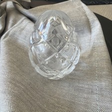 FABERGE Crystal Egg Trellis Signed And Numbered 8402 picture
