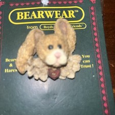Boyds Bears Bearwear Brooch Lapel Pin 2616 Alice’s Flight Bunny Rabbit Easter picture