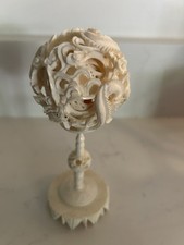 Vintage Hand‑Carved Chinese Puzzle Ball. 10 Layers. picture