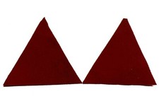 Iraq OIF / Desert Storm Bringback - Iraqi Republican Guard Uniform Triangles picture