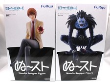 Death Note Light Yagami Ryuk Noodle Stopper Figure Set FuRyu Anime Manga Prize picture