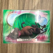 2018 Topps Disney Chrome Pixar Coco Dante #123 Green Parallel Non-Sport Card picture