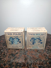 2Qty Antique Vintage Royal Manufacturing Company TWIN POLISH  Polishing Powder  picture